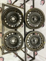 Штампы Чёрные Шевроле R15 5*105 ЦО56.6 ET42 6J