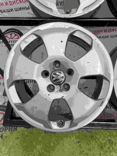 Диски Фольсвафген R17 5*112 ЕТ48 ЦО 6J