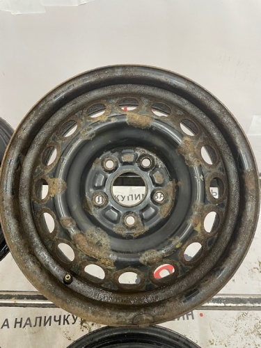 Штампы чёрные  R16 5х114.3 цо67.1 6.5j et50