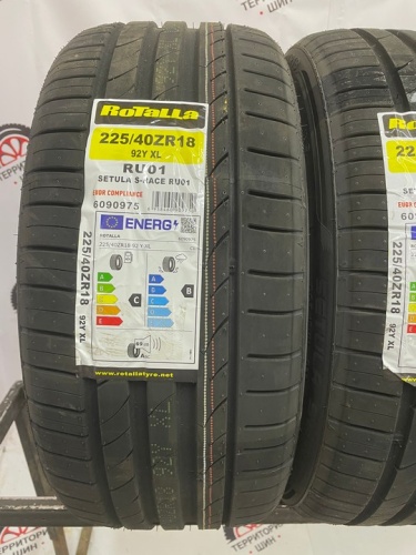 Rotalla Setula S Race Ruoi R18 225/40 92Y XL