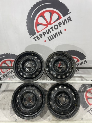 Диски штампованные R14 4х100 ET43 ЦО 60.1