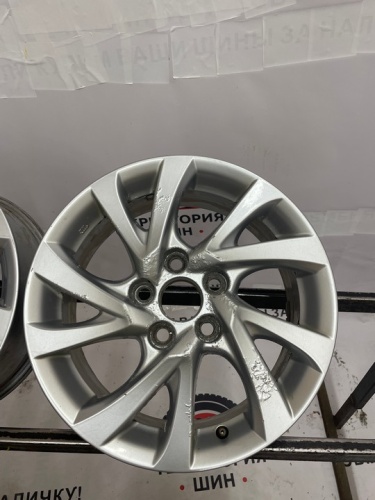 литье Серые R16 5х114,3 цо67.1 ЕТ45 6.5j