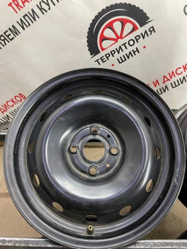 Штампы Vesta/Logan Чёрные R15 4x100 СТ60,1/ET48/J6