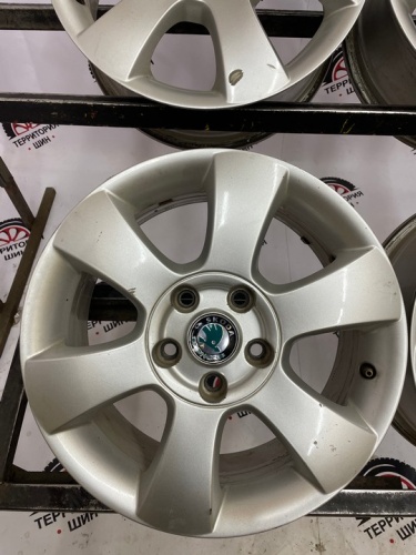 Литье Шкода R16 5*112ЦО 53 ЕТ50